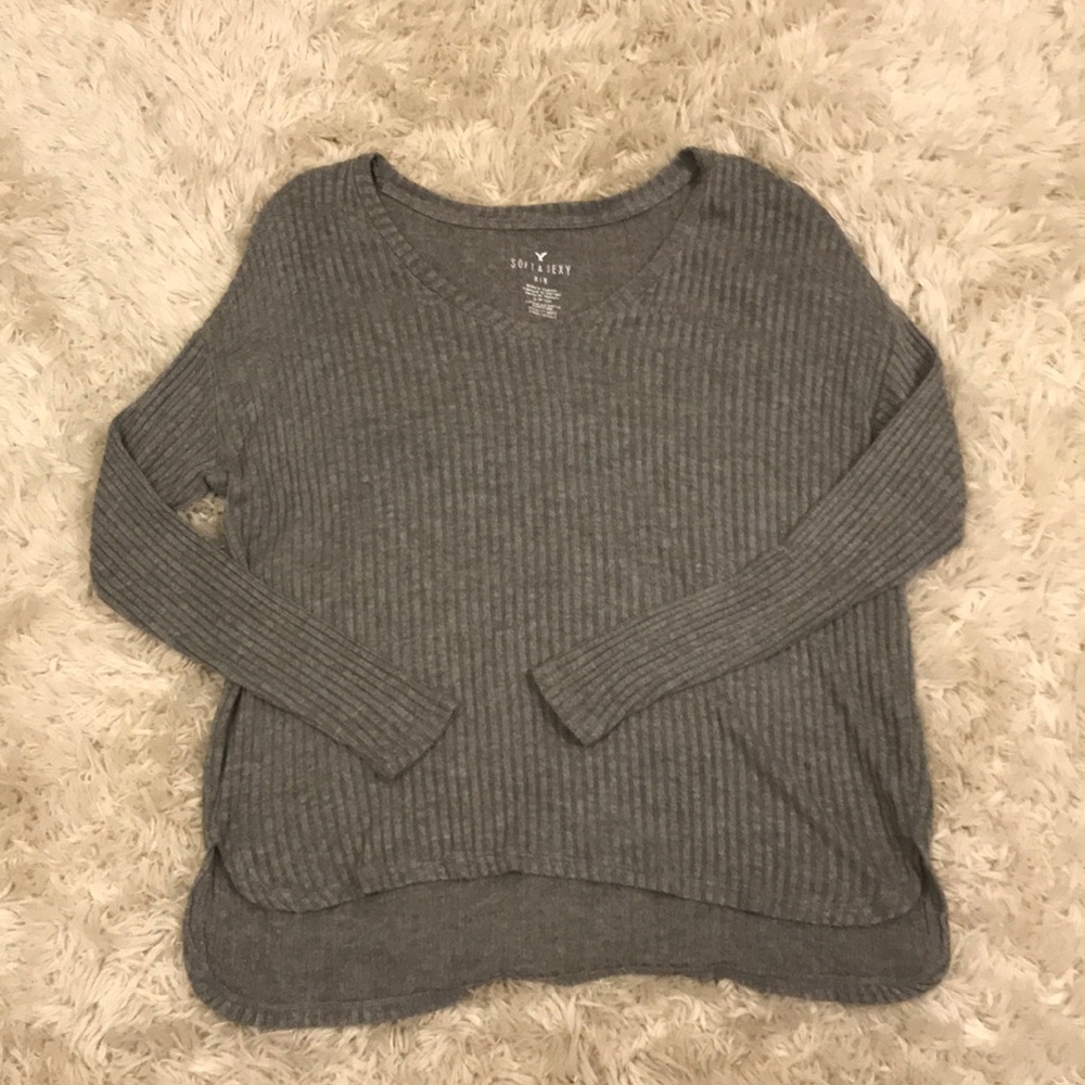American Eagle Soft & Sexy Ribbed Sweater